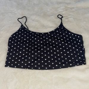 polka dot crop top!